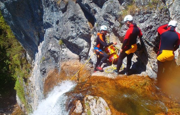 Canyoning Einsteigertour in Schladming als Geschenk