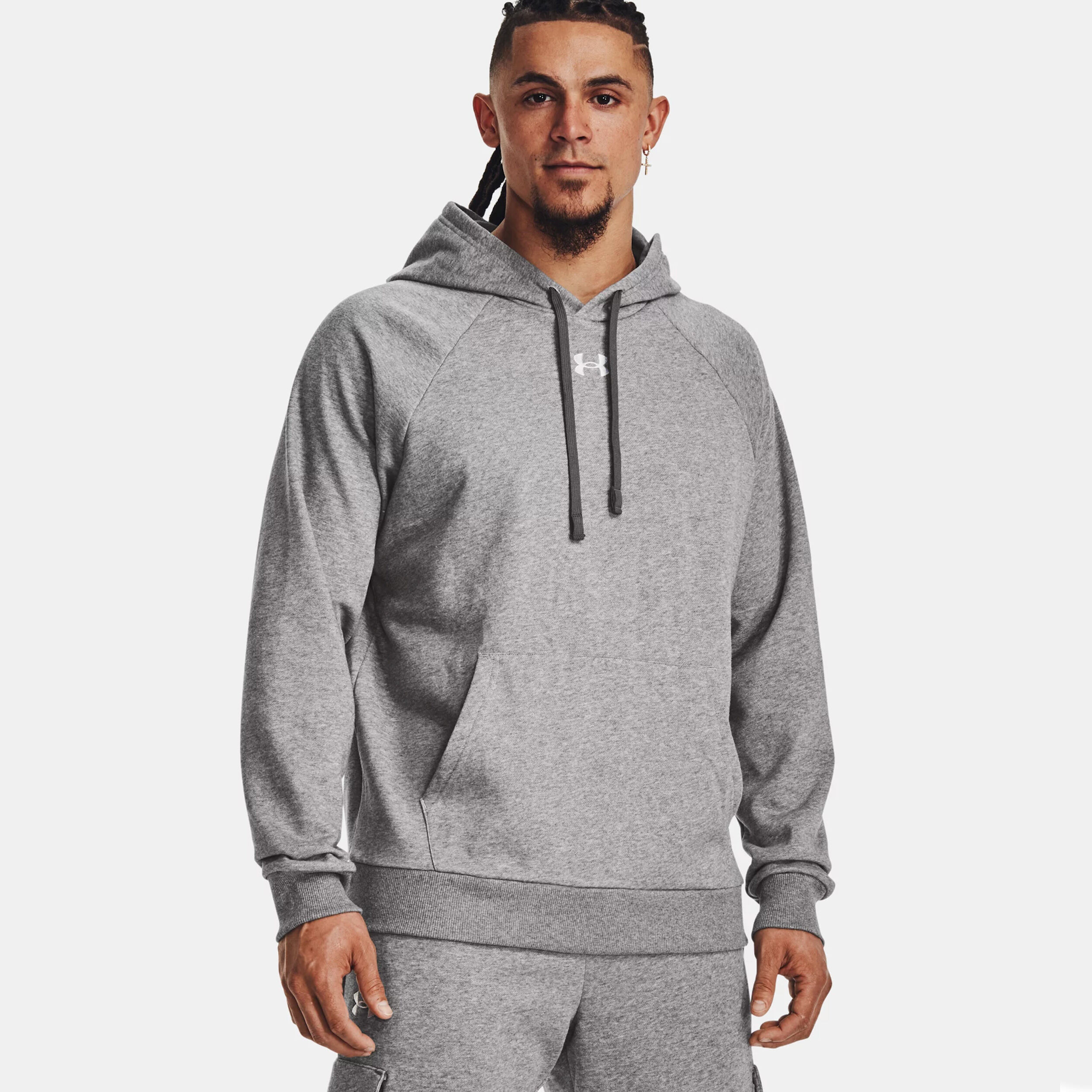 Under Armour Rival Sweat À Capuche Hommes - Gris Foncé