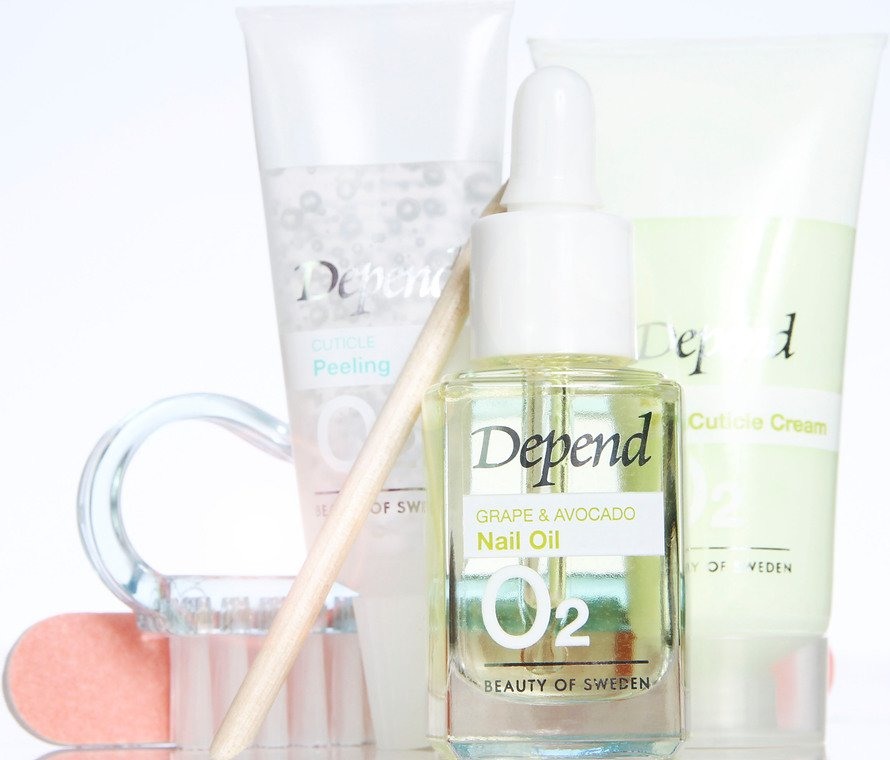 Depend O2 3-Step Action Nail Care Kit