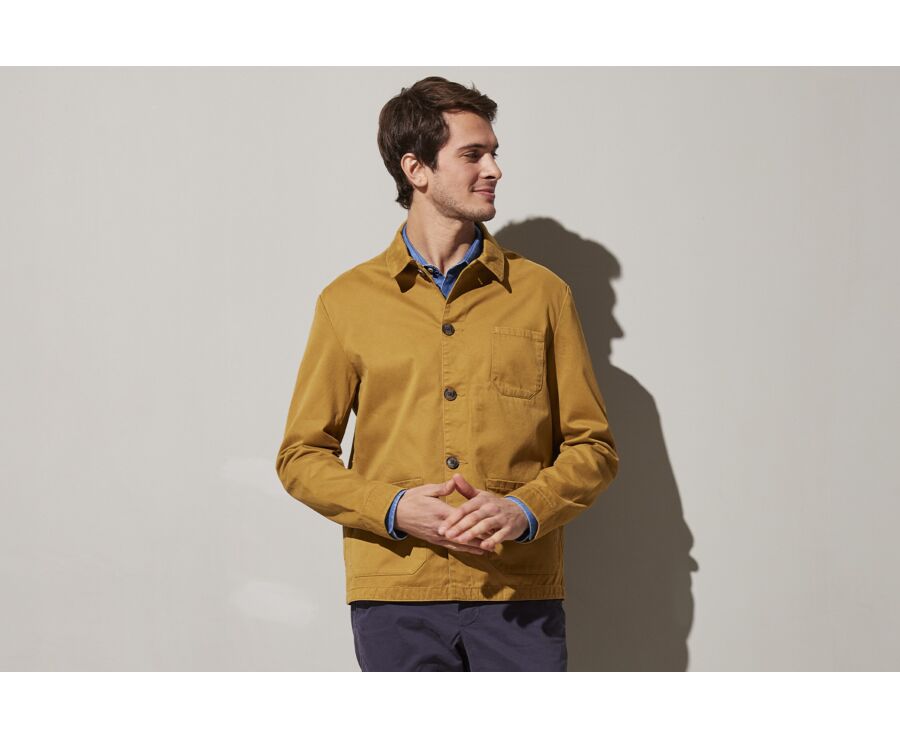Veste coton homme Caramel - FÉLICIEN