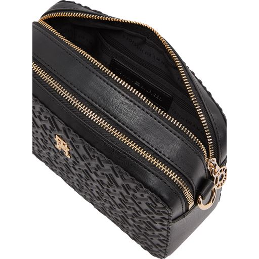 Tommy Hilfiger Monogram Crossbody, Black