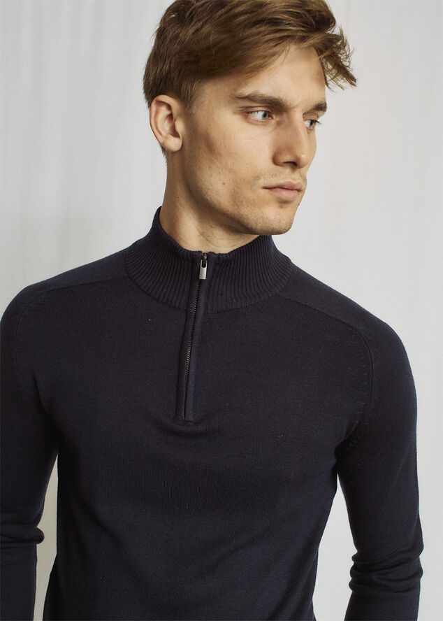 Bruun & Stengade BS Pelle Regular Fit Knitwear Thunder