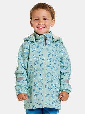 Didriksons Norma Skalljakke, Doodle Pale Mint