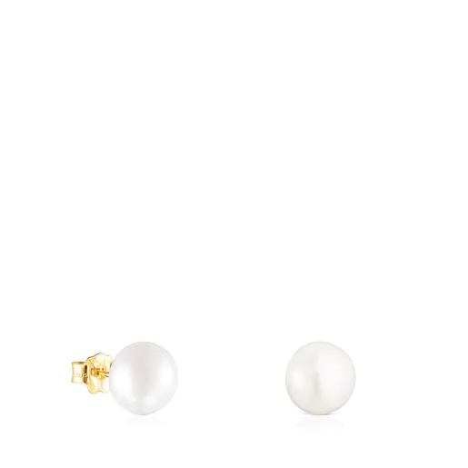 Brincos de pérolas e ouro TOUS Pearls