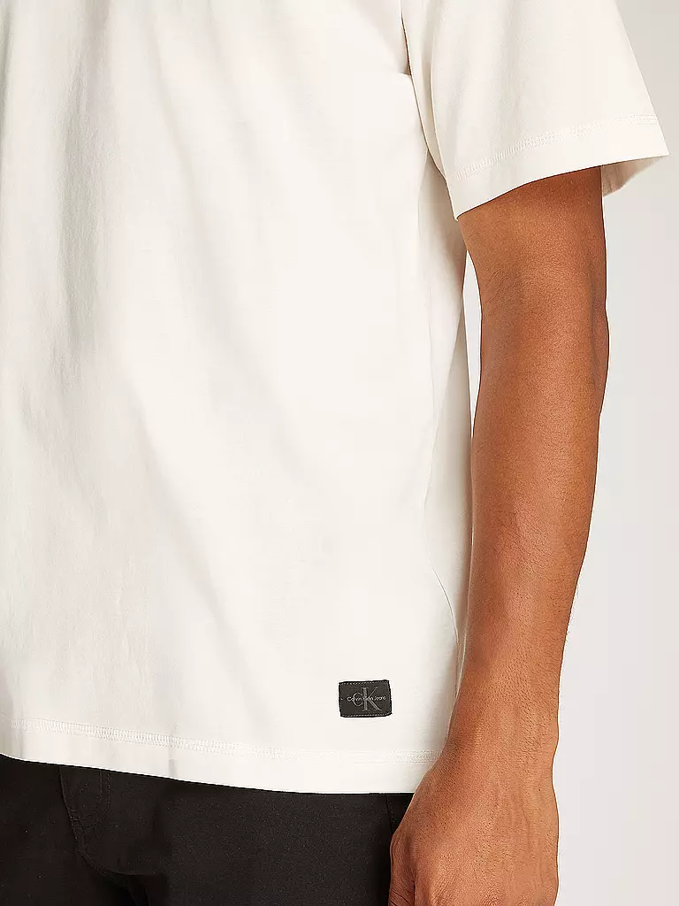 CALVIN KLEIN JEANS T-Shirt  creme