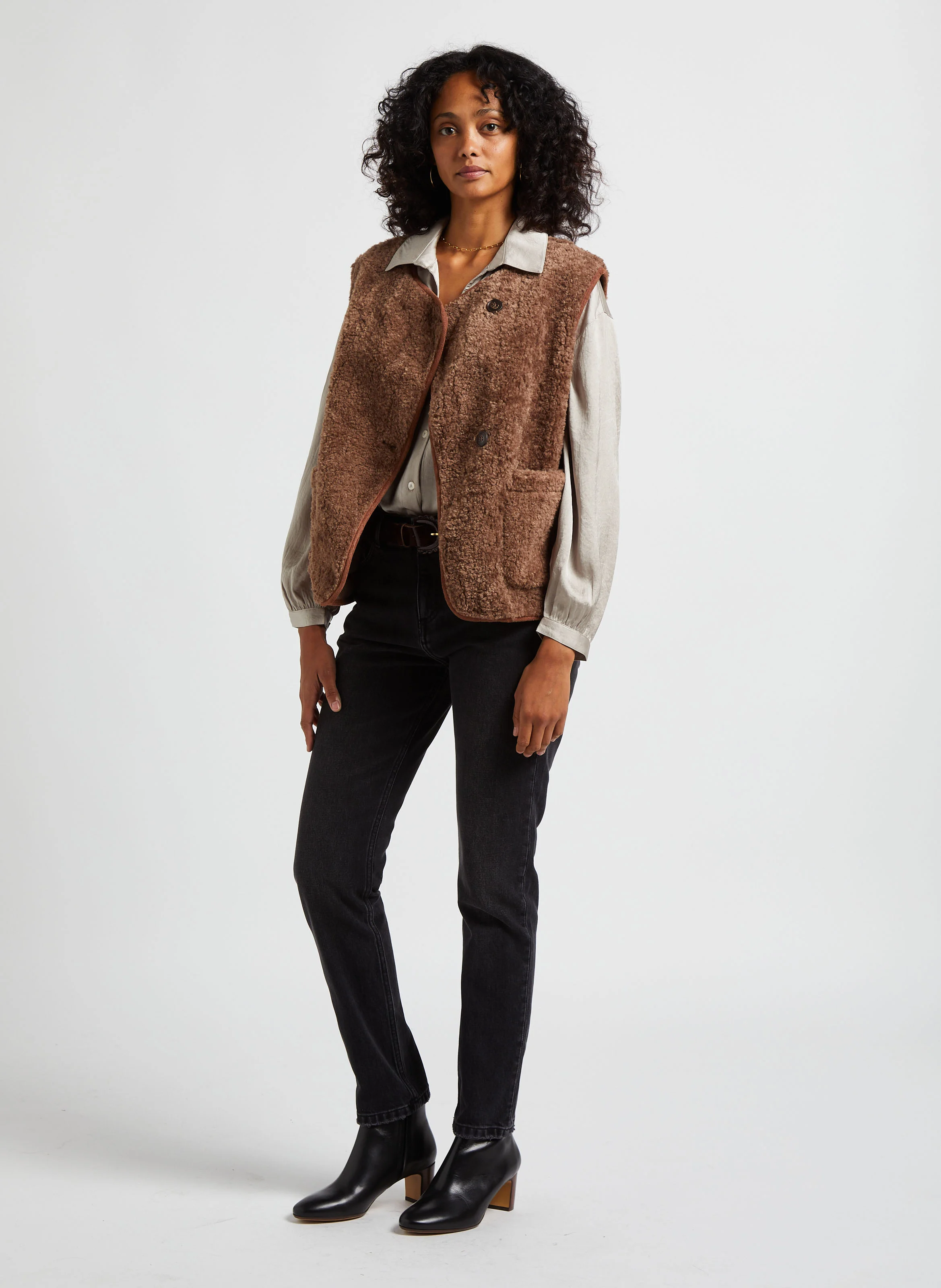 N°290 - Bottines en cuir | Noir