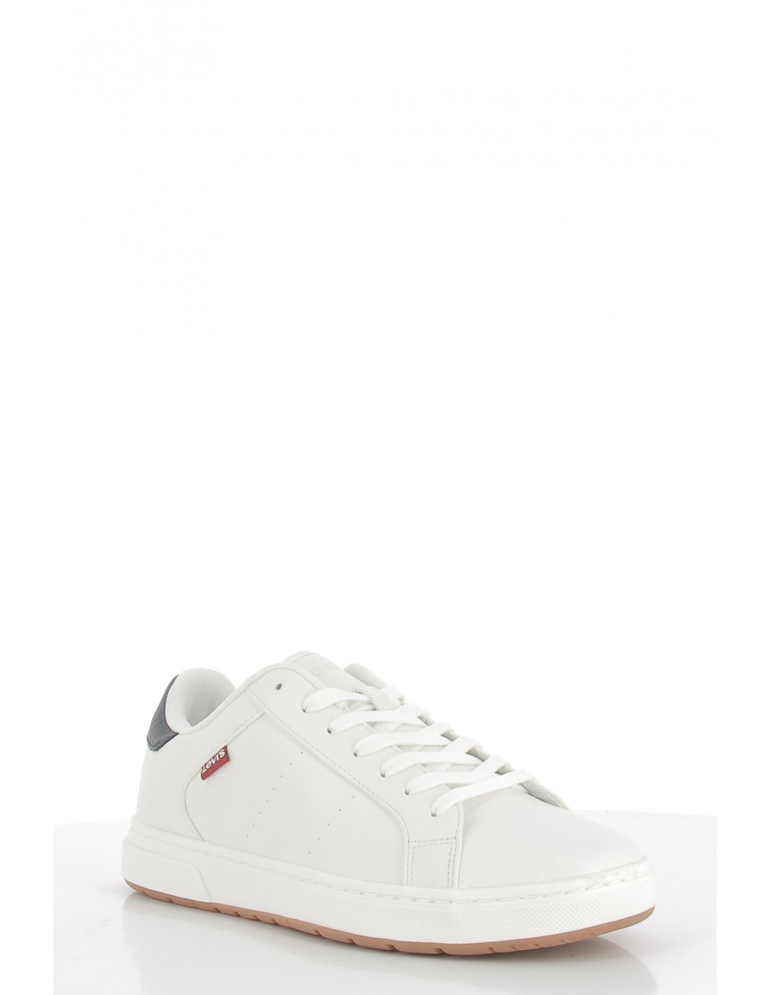 levi's baskets de ville homme sneaker piper blanc/bleu