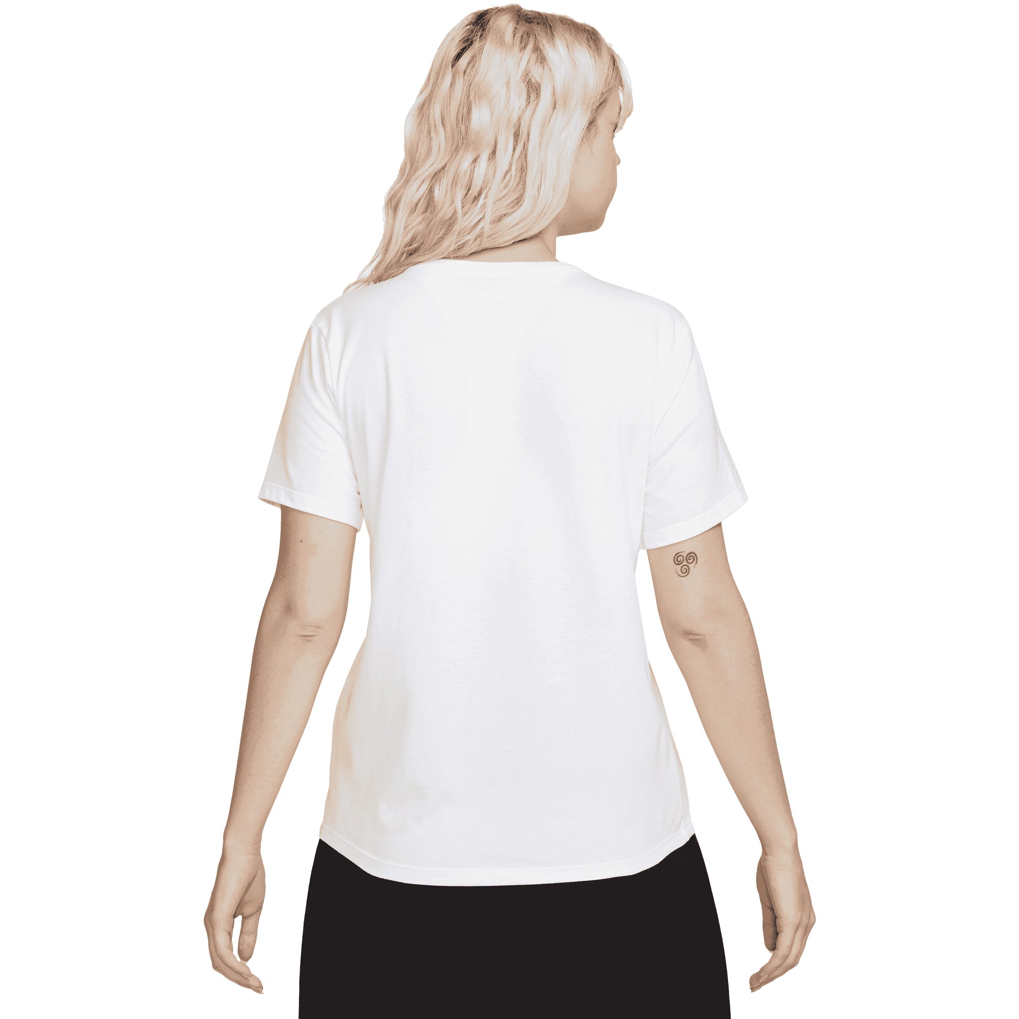 Nike Sportswear Club Essentials T-Shirt Damen weiß