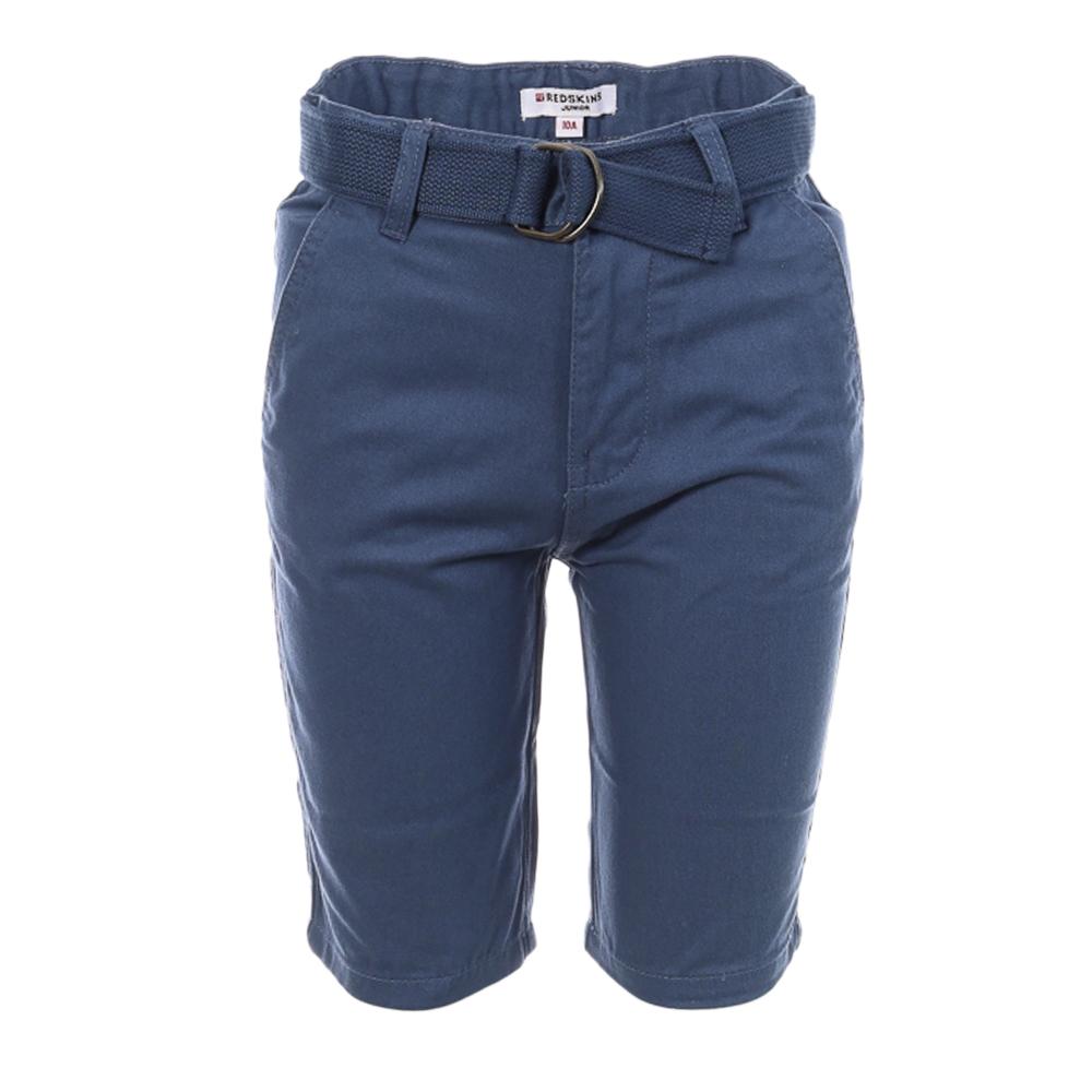 Redskins Short Bleu Garçon Redskins Chino