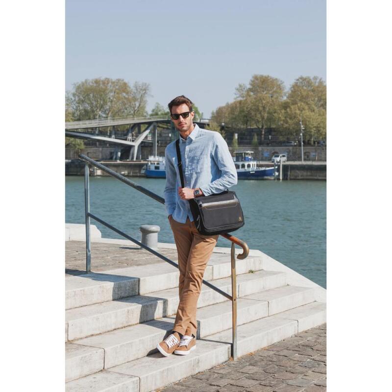 Sac messenger ordinateur Exactive (14) - Noir