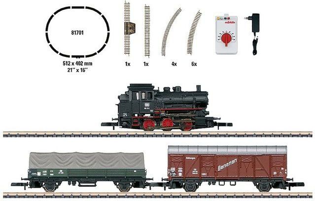 Startset goederentrein met stoomlocomotief serie 89, railovaal, ri