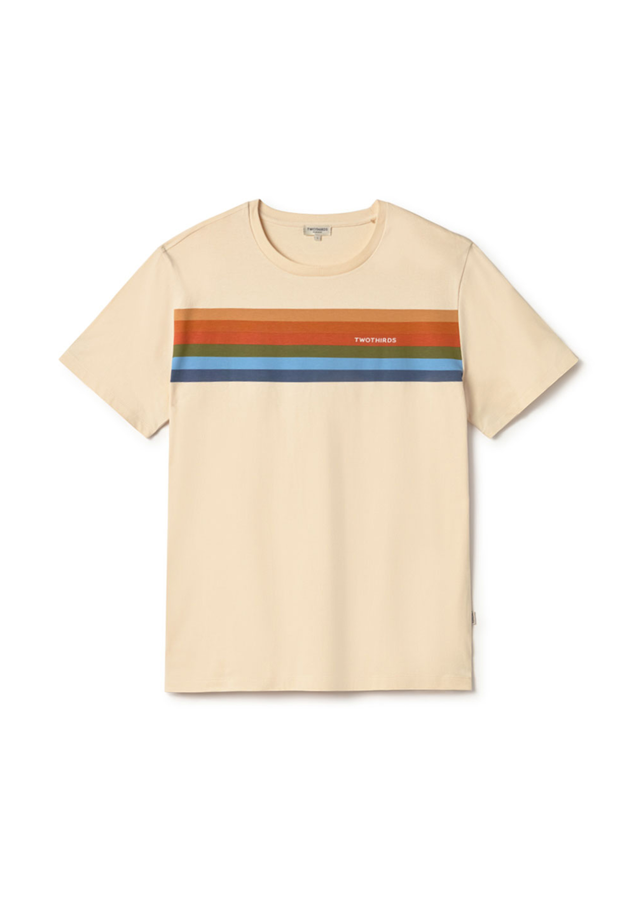 Twothirds T-Shirt Popo Vintage Ecru