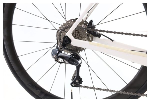 Produit reconditionné · Specialized Roubaix Carbone Di2 11V · Blanc / Vélo de route / Specialized | Très bon état