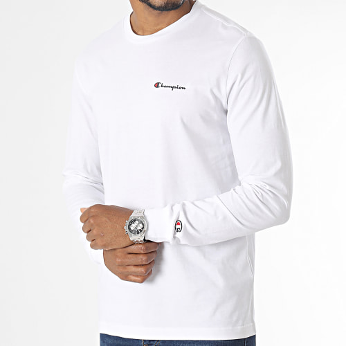 Tee Shirt A Manches Longues 219215 Blanc