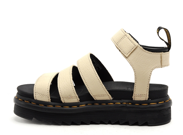 Dr martens nu pieds plats femme blaire beige