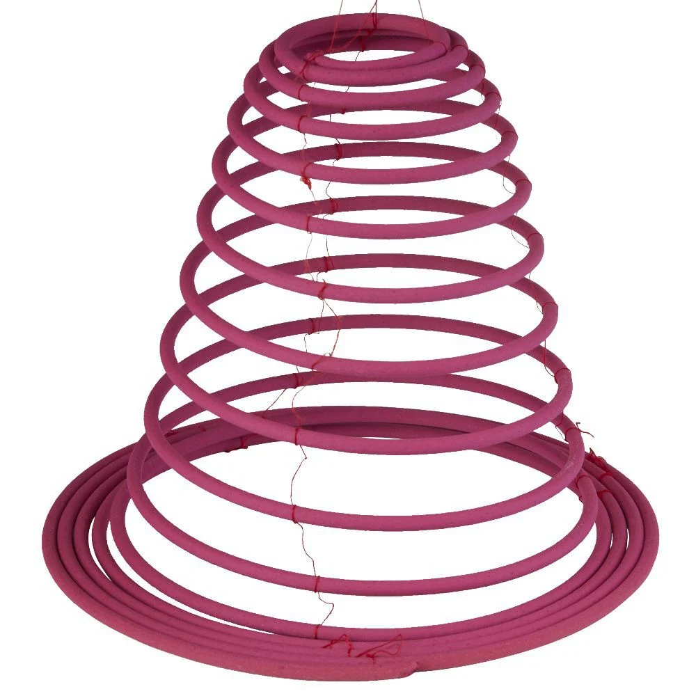 Spirale de citronnelle coloris assortis x4