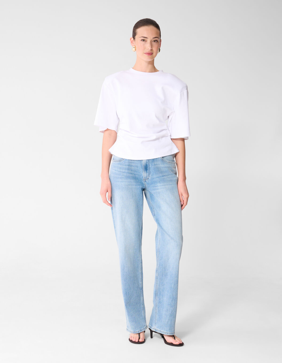 Straight Fit Jeans Mediumstone