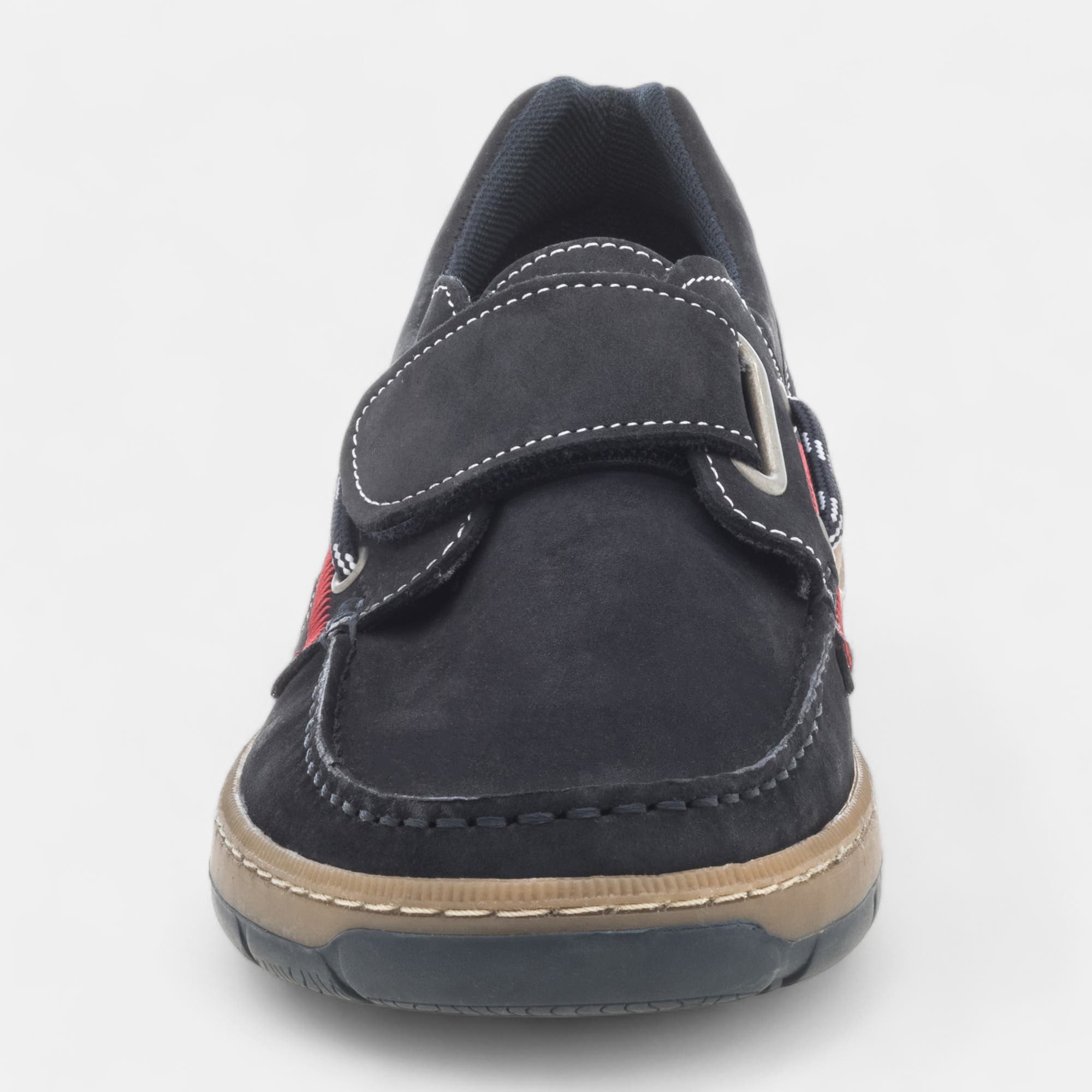 Mocassins Homme en cuir bleu marine