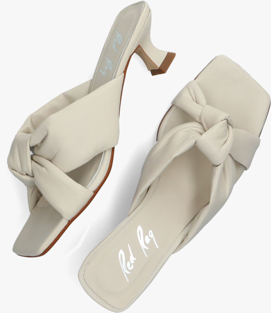 RED-RAG beige red-rag muiltjes 78156