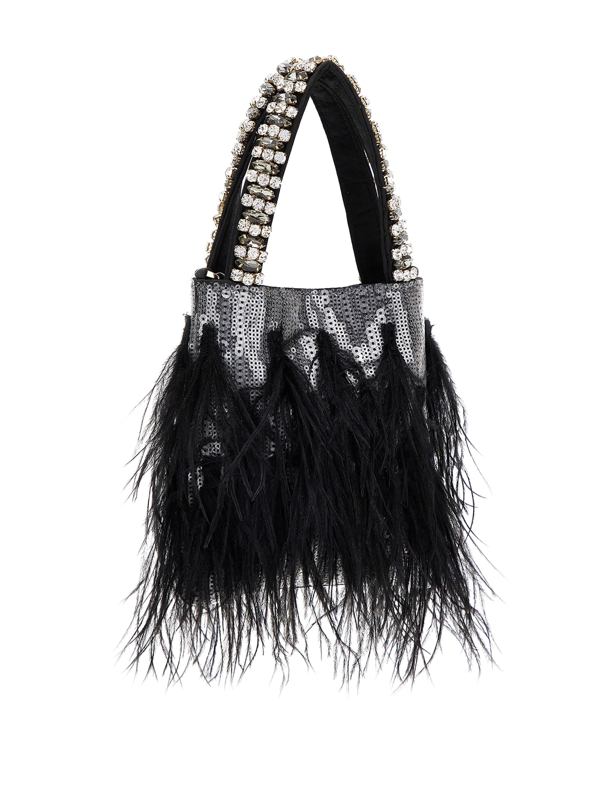Bolsa Mini Misae com Lantejoulas