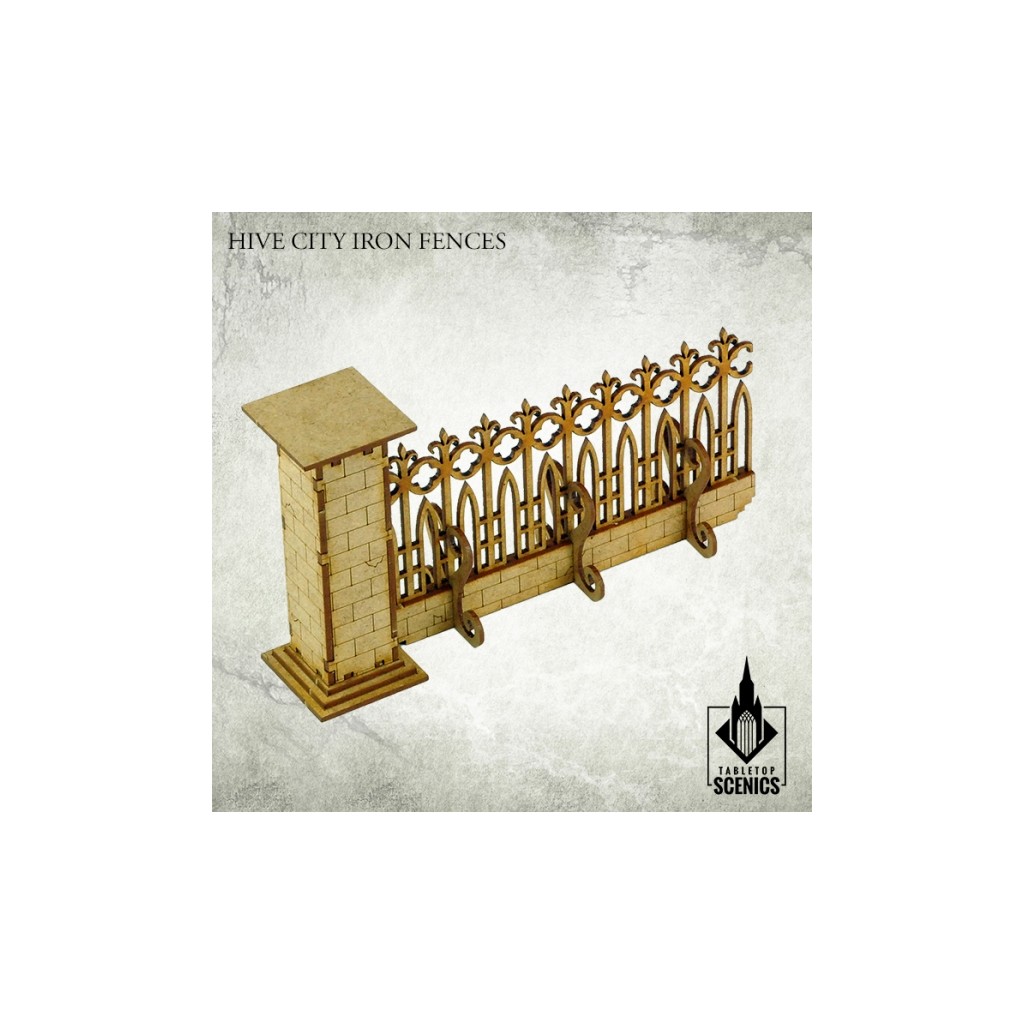 Hive City Iron Fence