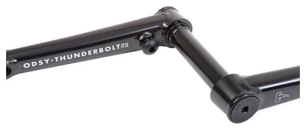 Pédalier BMX Odyssey Thunderbolt RHD 22 mm Noir
