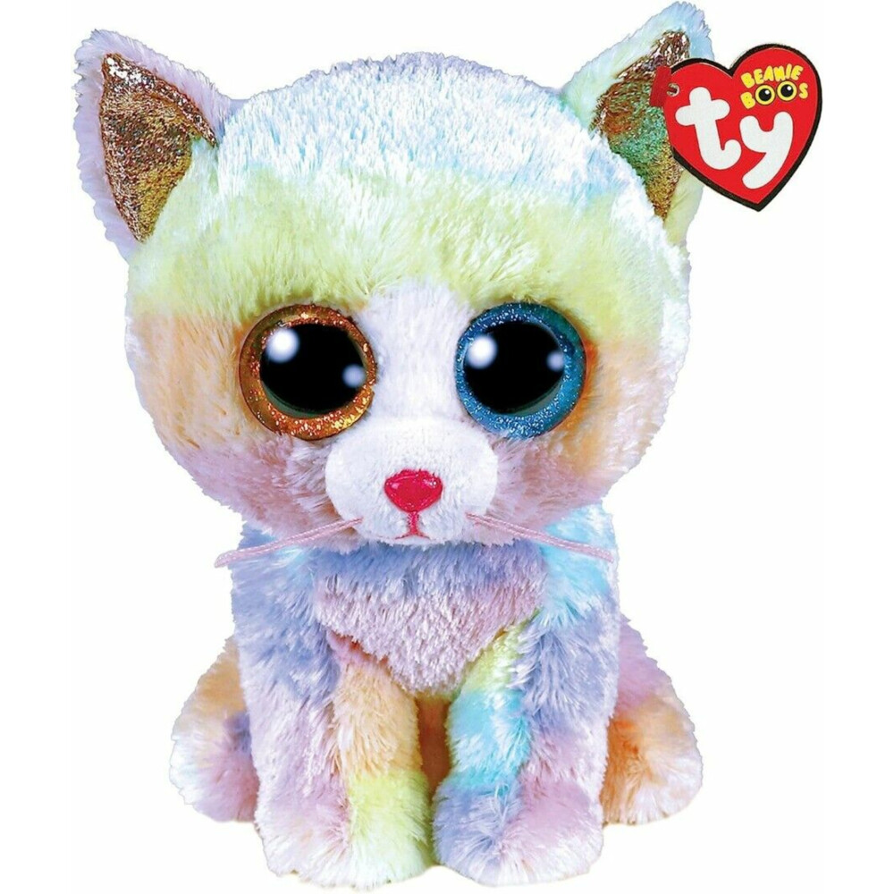 TY Beanie Boo's Heather Cat 15 cm