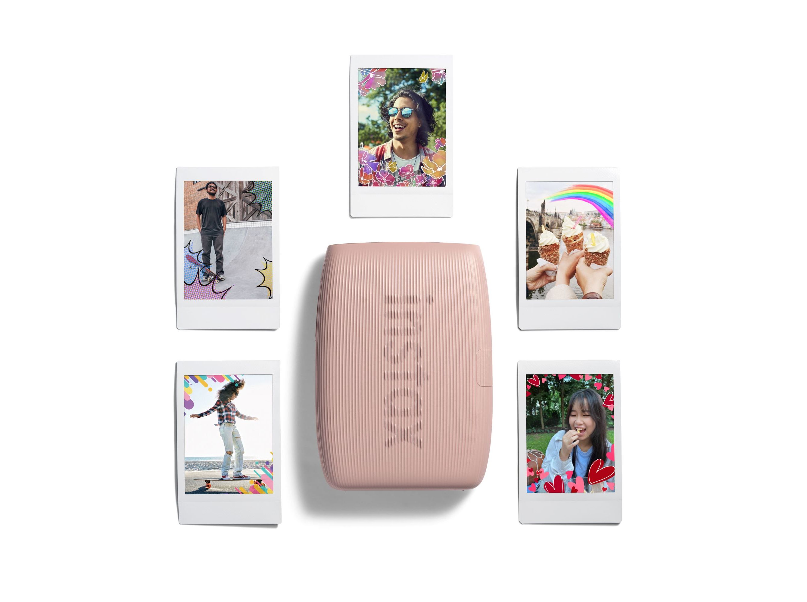 IMPRESSORA FOTOGRAFIA FUJIFILM PINK INSTAX MINI LINK 3