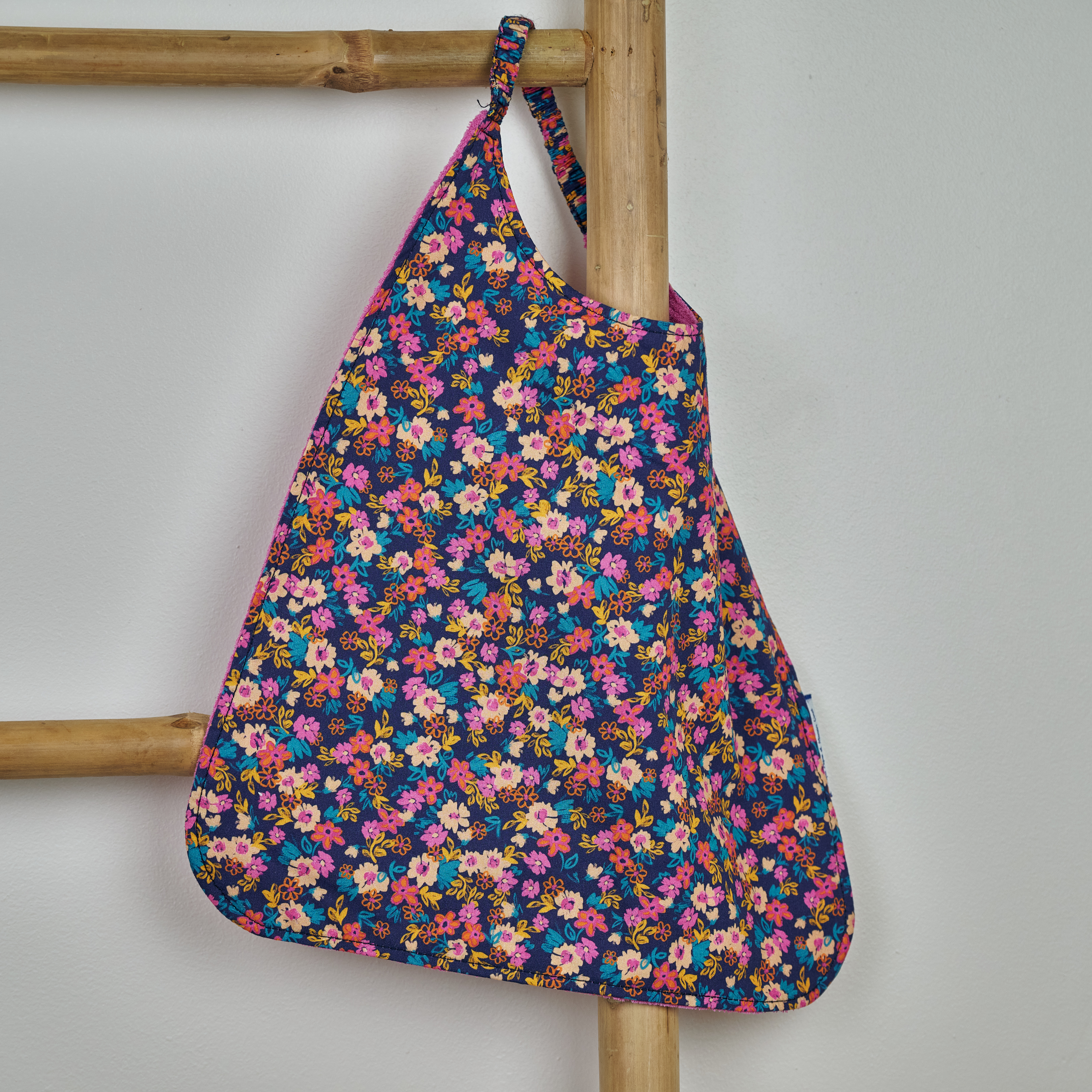 Serviette Enfant Élastique Hippie Fleurie