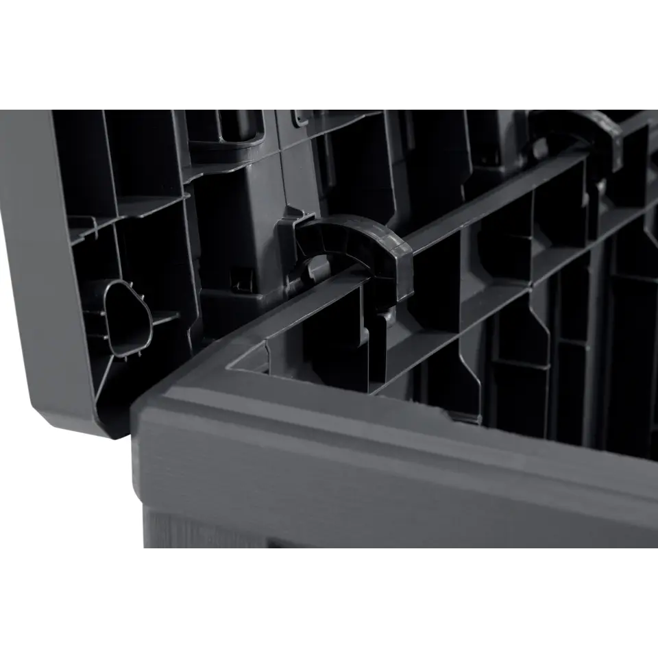 Keter Kentwood Opbergbox - 128x53.6x59 cm - 350 L - Grafiet