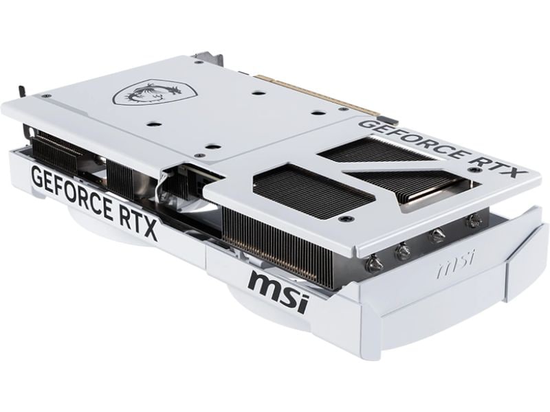 MSI Grafikkarte GeForce RTX 5070 VENTUS 2X OC Weiss 12 GB Gamer-Grafikkarte mit 12 GB GDDR7-Speicher, ermöglicht Auflösungen bis zu 8k