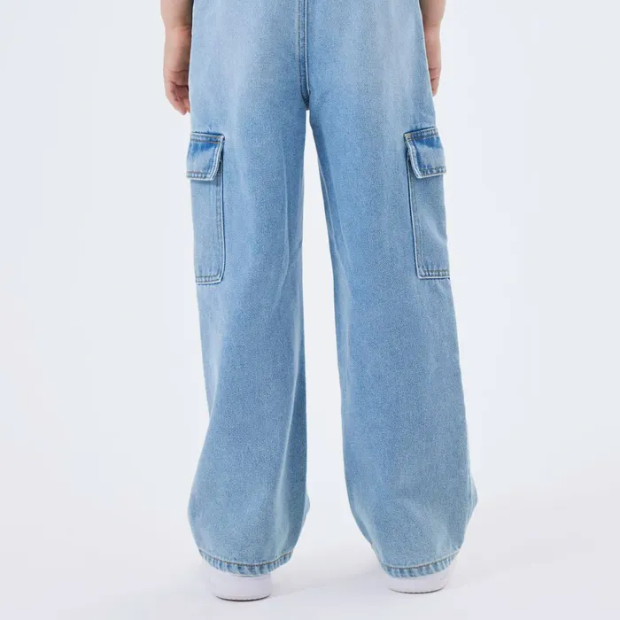 Name It Rose Wide Cargo Jeans Meisjes
