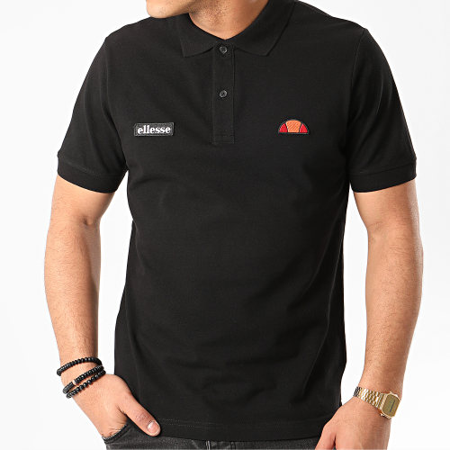 Polo Manches Courtes Montura SHS04475 Noir