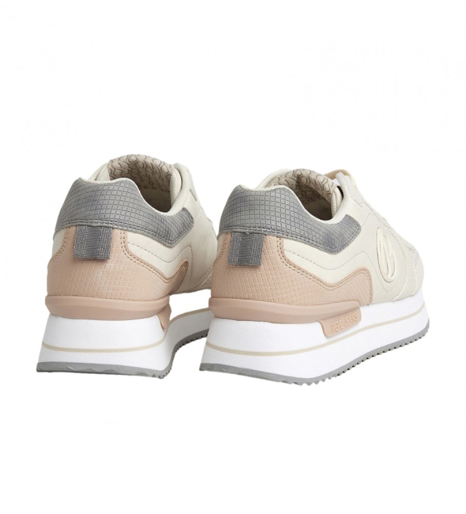 Pepe Jeans Tênis Rusper Minimal bege