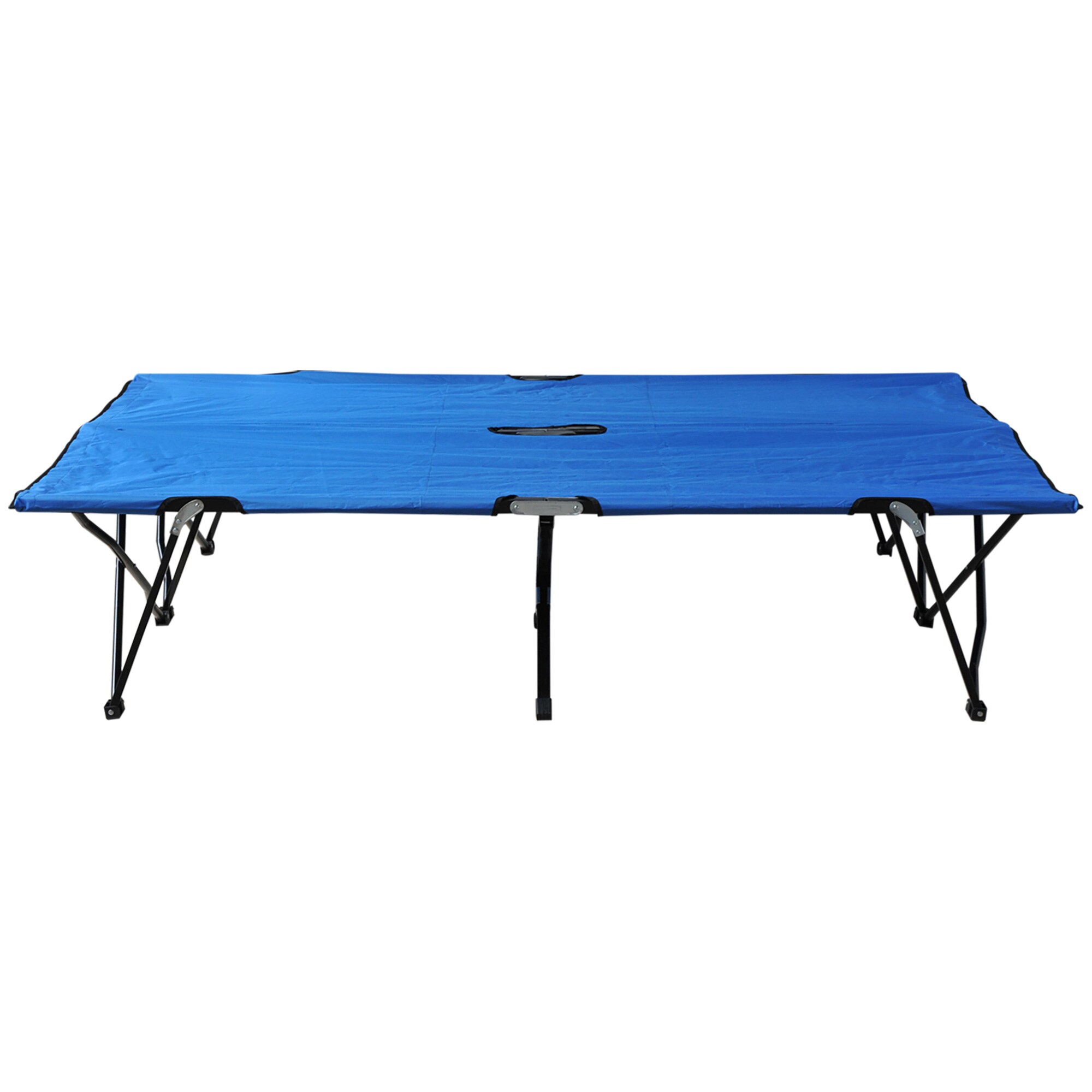 Outsunny Feldbett mit Tragetasche 193L x 125B x 40H cm