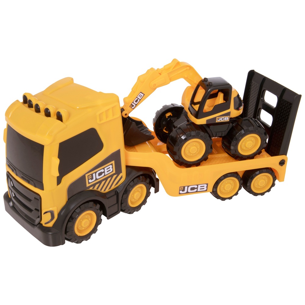 Teamsterz JCB Mega-Transporter mit Bagger