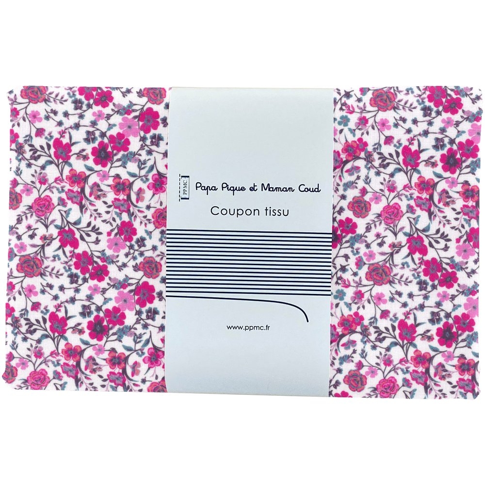 Coupon Tissu 1 M Ex2229 Lianes Fuchsia