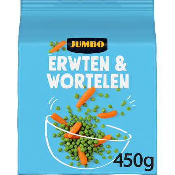 Jumbo Erwten & Wortelen 450 g