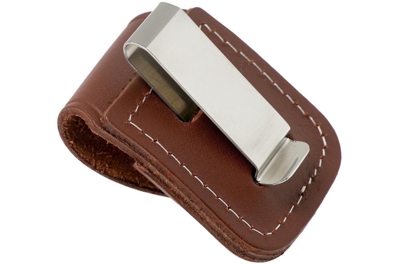 Zippo Lighter Pouch With Clip LPCB-000001, bruin, foedraal met clip