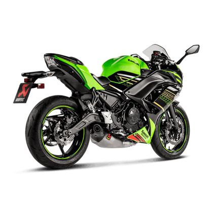 Ligne Complète Akrapovic Racing titane Embout carbone