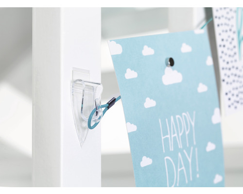 tesa Powerstrips zelfklevende decoratieve haken, 5 haken / 8 strips