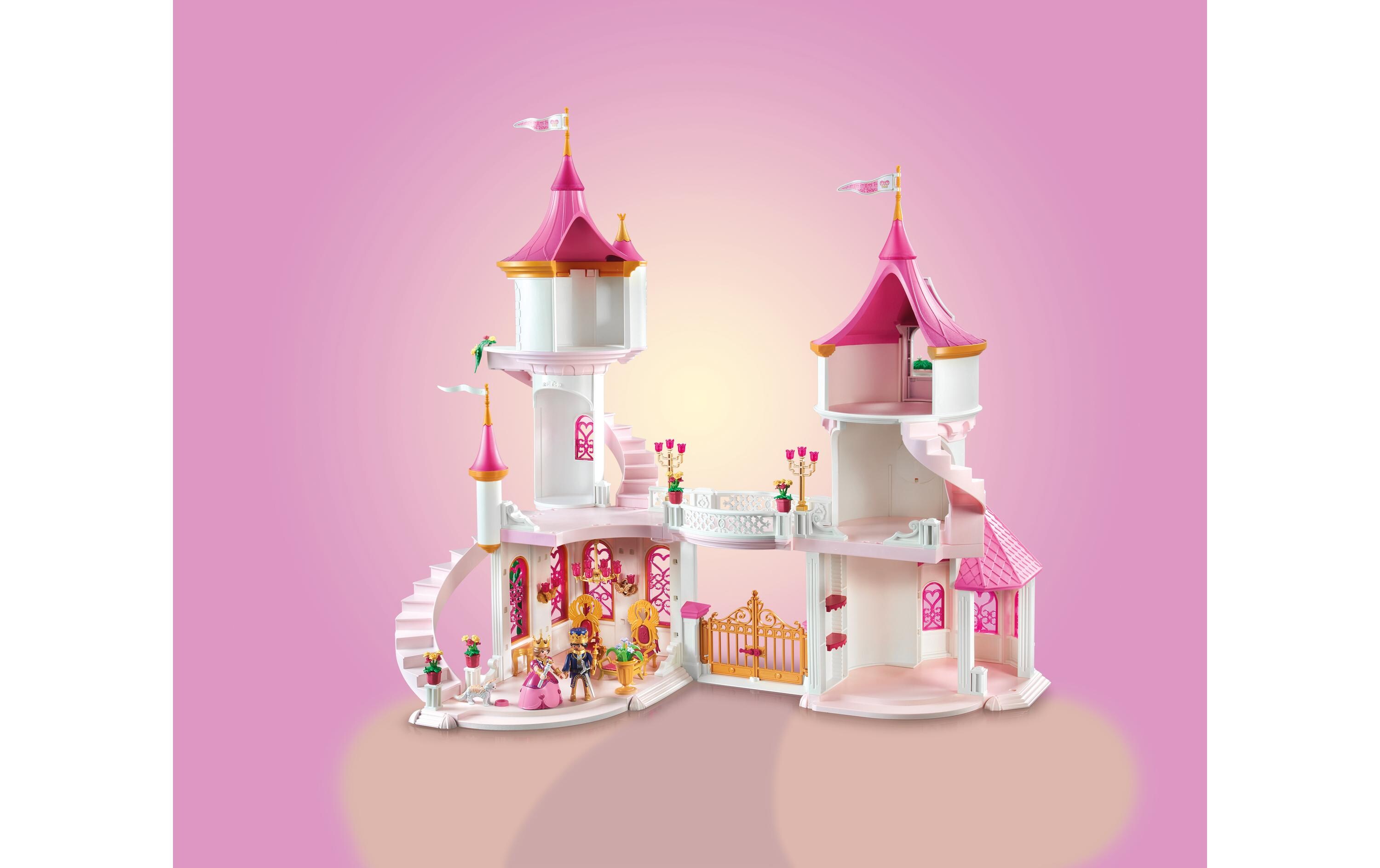 Princess Magic Prinzessinnenschloss mit Königspaar 71845<br>Spielfiguren-Set