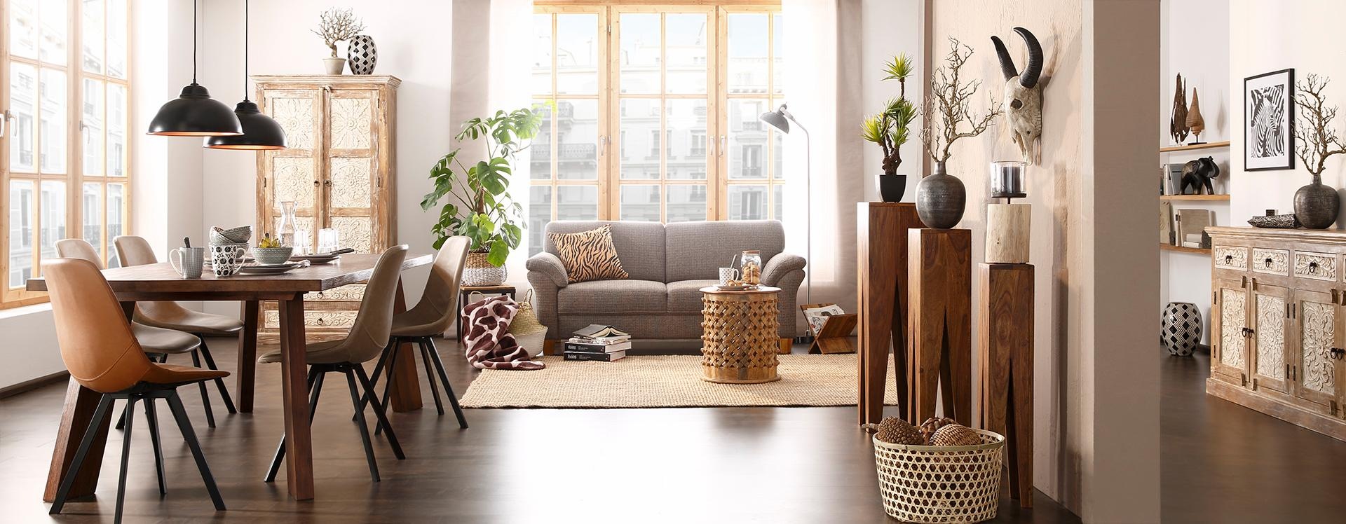 Home affaire Stauraumschrank »Malati« Breite 105 cm