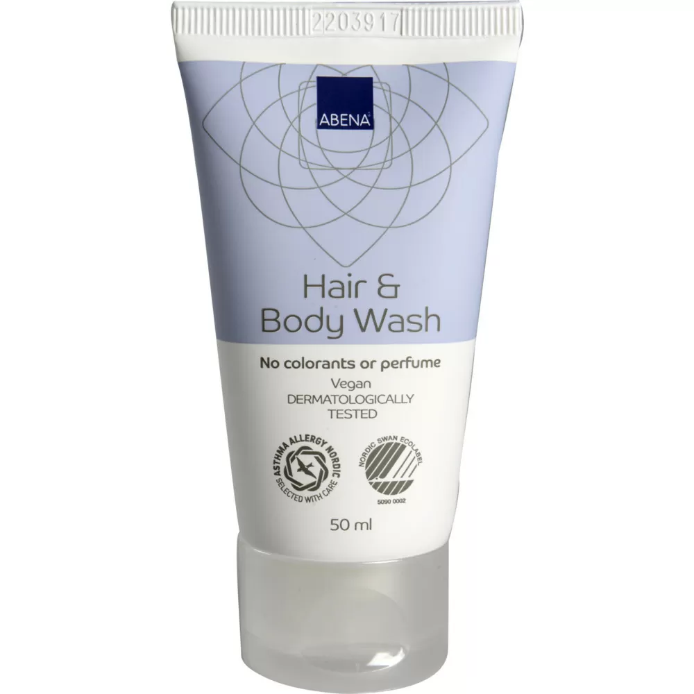 Abena Hår og bodyshampoo - 50 ml