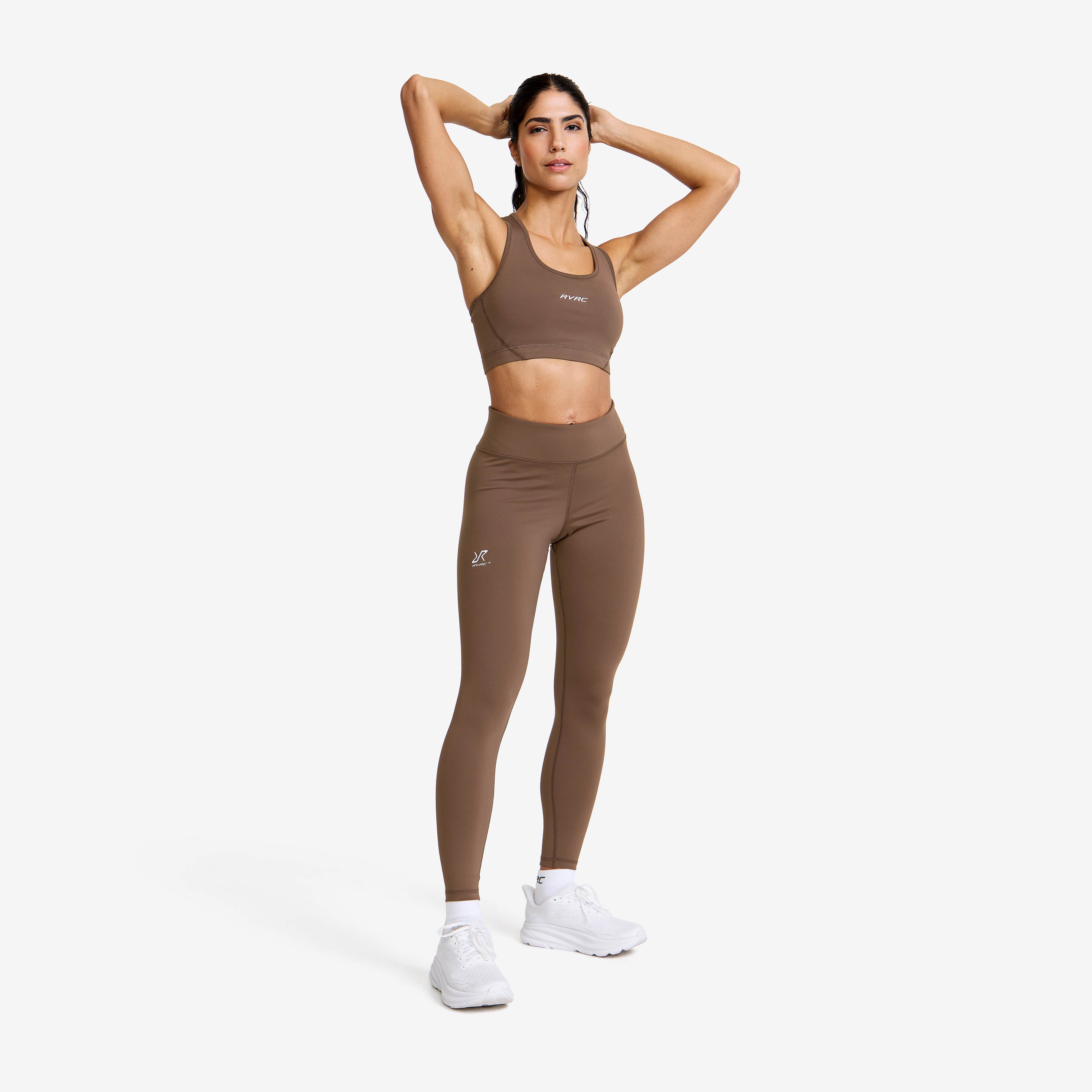 Flow High-waisted Leggings Dame Hot Fudge
