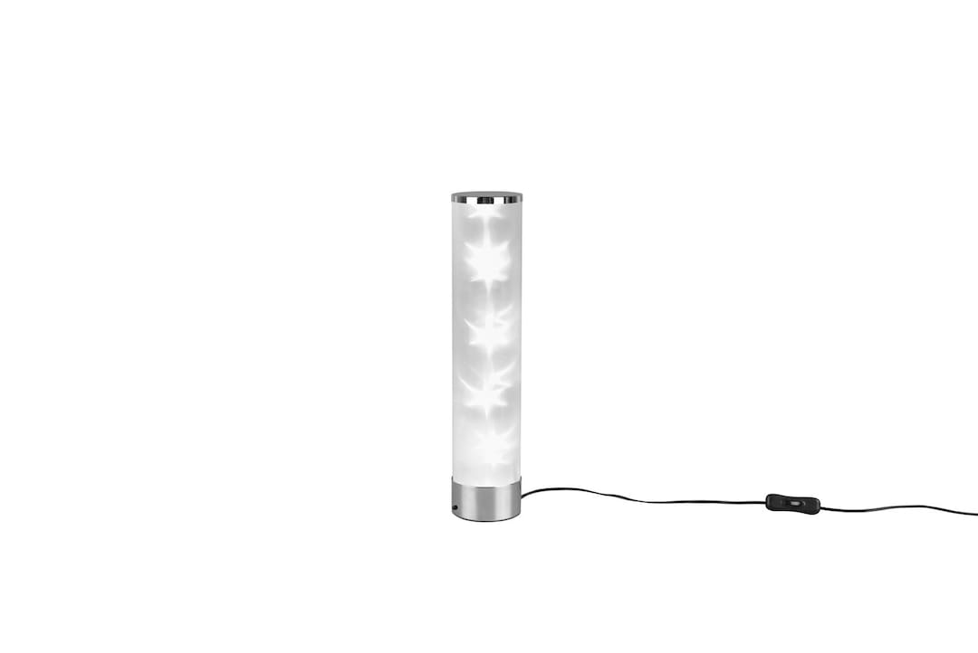 LED Tischlampe RICO chromfarbig