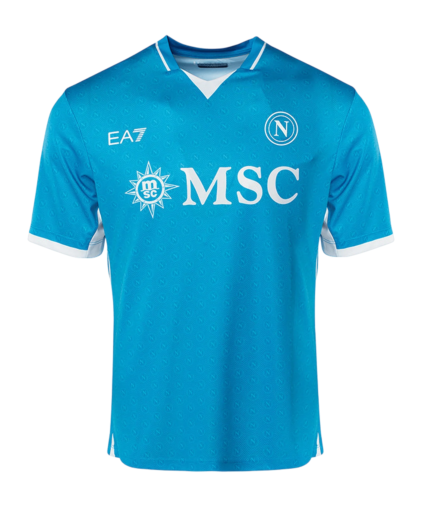 EA7 SSC Neapel Fantrikot Home 2024/2025 Blau