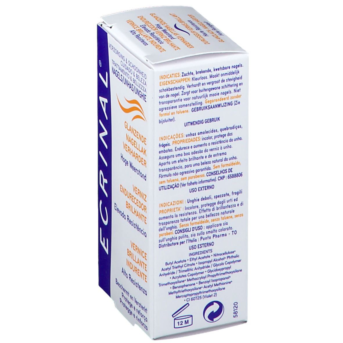 ECRINAL® Glanzlack-Nagelhärter