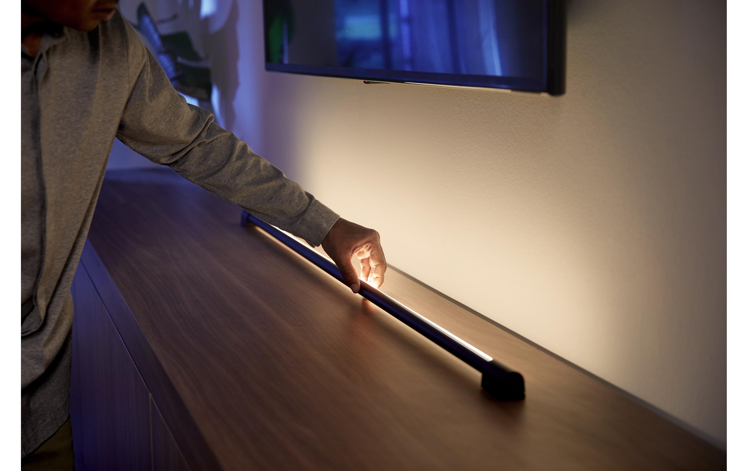 Play Gradient Light Tube Schwarz 140 cm<br>Licht Tube