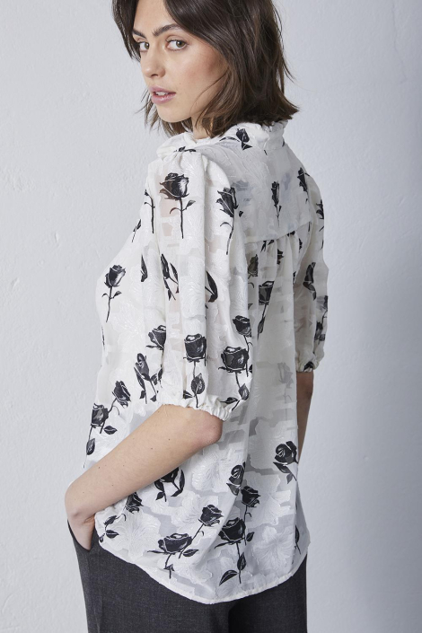 SisterS point witte dames blouse